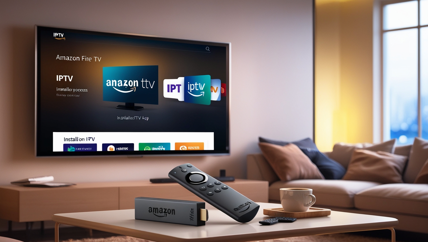 Smart IPTV auf dem Amazon Fire Stick installieren